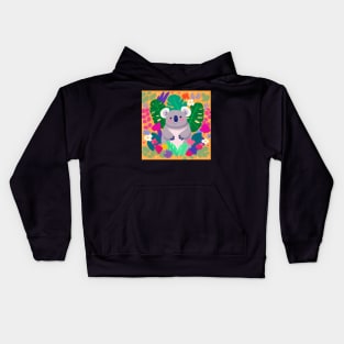 Koala in the Australian bush II Kids Hoodie